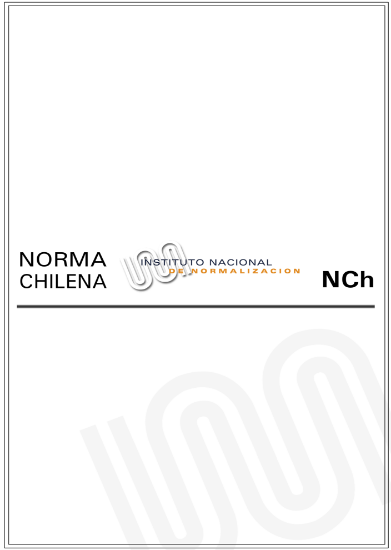 Imagen de NCh2416:1997 ISO 7519